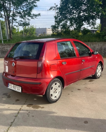 Fiat Punto cena 5900 przebieg: 230000, rok produkcji 2005 z Poznań małe 37